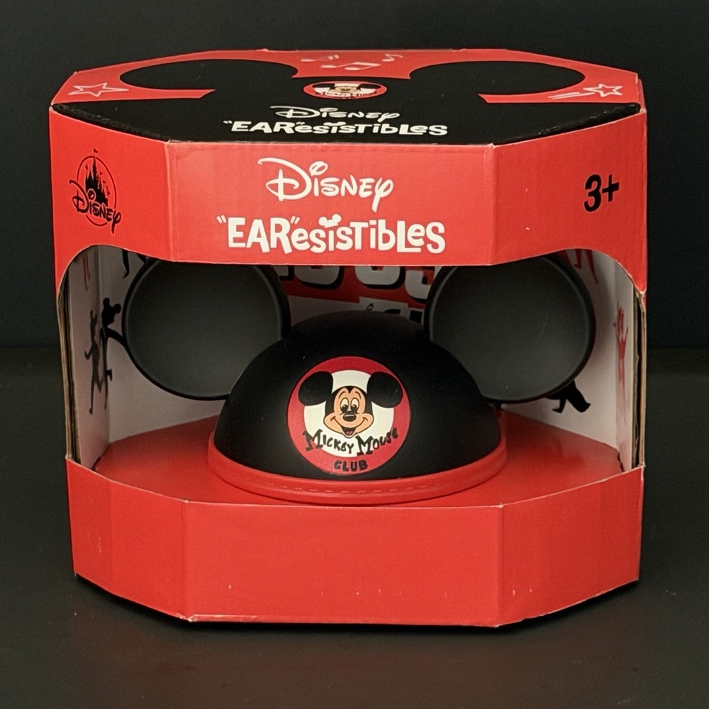 Disney Mickey Mouse Club Disney "EAR"esistibles Collectible New Sealed Black Red